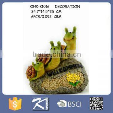 Resin Snail statue, animal figure/figurine, garden ornaments