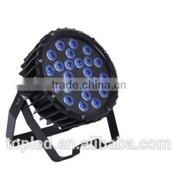 China dmx led lights 78W RGB 3-in-1 slim led par Auto running die casting outdoor par can