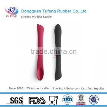 Heat resistant plastic handle spatula silicone for kitchen tools