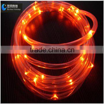 Copper wire string light with PVC tube for outdoor led party lights