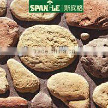 cobble/pebble stone cultural stone wall decorative stone