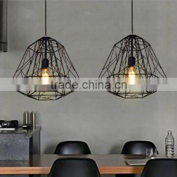 Dimond Design Iron Vintage Pendant Light 240V E27 Base Industrial Pendant Light