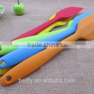 Colorful Silicone Baking Tool Cake Cream Butter Spatula Mixing Batter Scraper photo-4