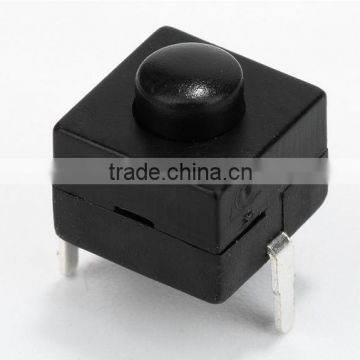 2 pin black Flashlight switches push button switch