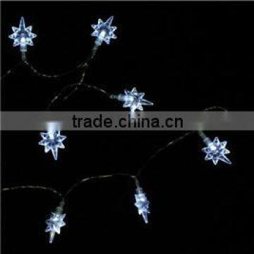 led christmas holiday party wedding outdoor indoor bettery solar seven star fairy string light