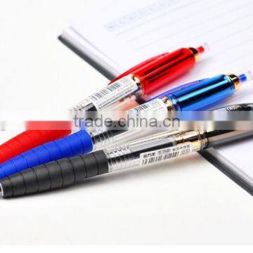 G-1246 Retractable various color gel ink with rubber promotional pen