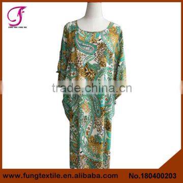 180400207 Cotton Kaftan Dress Medium Style Tops for Women photo-4