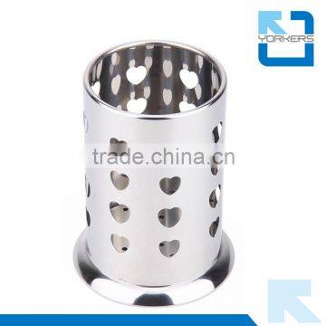 Stainless Steel Chopstick Fork & Kitchen Knife Round Holder/container photo-3