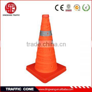 PP base foldable traffic cone