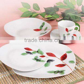 fine porcelain dinner set for family