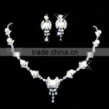 New arrival bridal wedding jewelry set necklace and earring