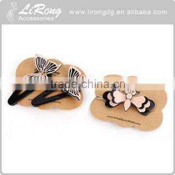 Fashion women Hair Accessories , Acetate Snap Hair Clip