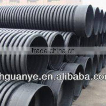 double wall corrugated PE pipe for water