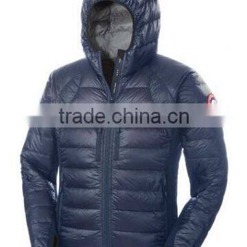 Winter Men Portable Feather Down Hood Coat