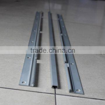 Long anodize silver aluminum piano hinge/trash can hinge/door window hinge