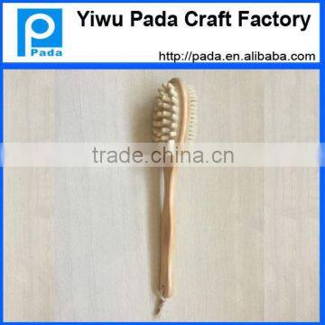 bristle wooden bath back massager brush