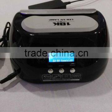 2016 China Best Selling Nail Lamp 18K 48W LED UV Nail Lamp With Automatic Sensor and Timer Setting for Nails Gel photo-2