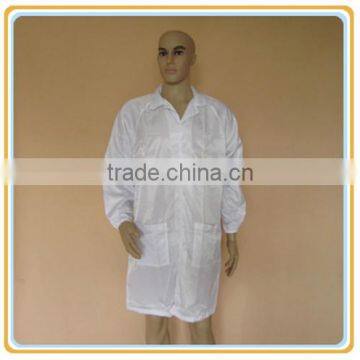 Industrial Dust Free Cleanroom Workwear Antistatic Smock