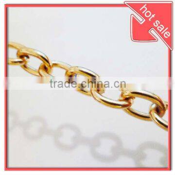 oval shape chain with hook metal handbag chain for bag,bag hardware,accessory