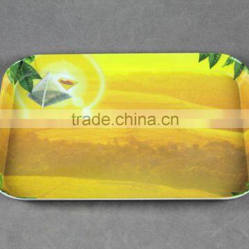 Melamine nice quality plastic serving tray