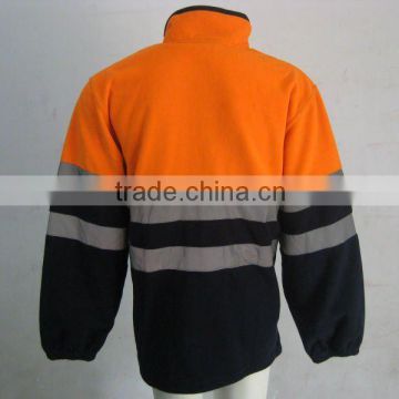 orange matched black high quality wholesale fashion Europe market hot sale designs TC coverall workwear in apparel