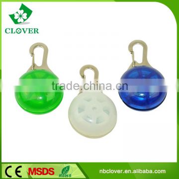 ABS material promotional round shape mini 1 led keychain flashlight                        
                                                Quality Choice