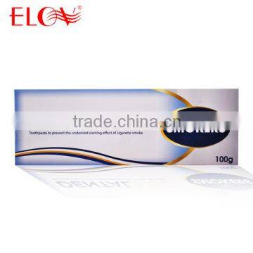 Teeth Whitening Toothpaste Preventl Staining Effect of Cigarette Smoke