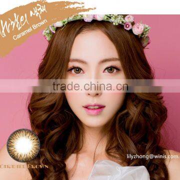 wholesale yearly I-CODI Colors of the Wind fashion cosmetic korea color contact lens