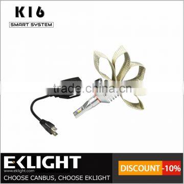 EKLIGHT Factory TUV/CE/Emark Approved Non-Polarity Canbus H4 H7 H11 9005 H13 Car 10000 lumen led headlamp