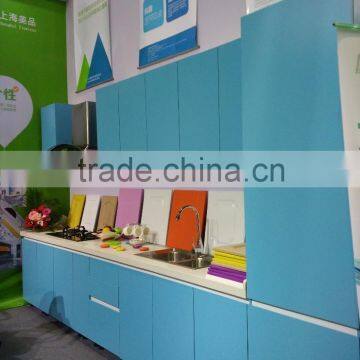 Polyester Powder Coating MDF Kitchen Cabinet Door