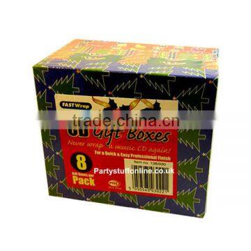 cheap CD packaging cardboard box
