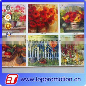 colorful promotion cork coaster custom mdf cork coaster wholesale