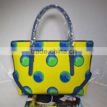 Beautiful African Wax Print Fabric Woman Handbag Wax Tote Bag photo-2