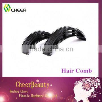 DIY Convenient princess head small plastic hair comb