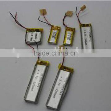 3.7v li-ion polymer battery 450MAH Good Quality OEM