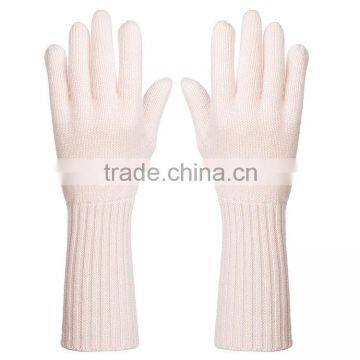 Fancy Women Winter Pure Cashmere Knit Hand Gloves, Well-Designed Warm Winter Knit Gloves photo-4