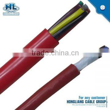 resistance to bend PUR single shielding drag chain cable PVC insulation oil resistance cable