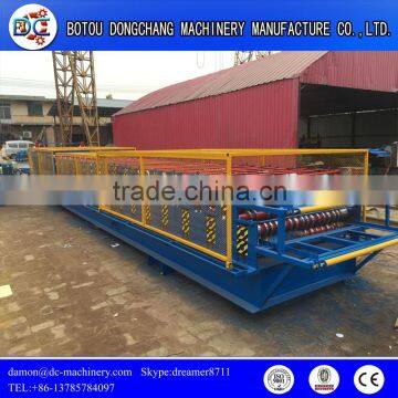 Zinc Corrugated Trapezoide Roof Panel Sheet Roll Forming Making Machine photo-4