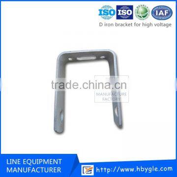 HDG Cross Arm Clevis Used for Electric Power Line Fitting / Hot Dip Galvanized Clevis D iron Bracket