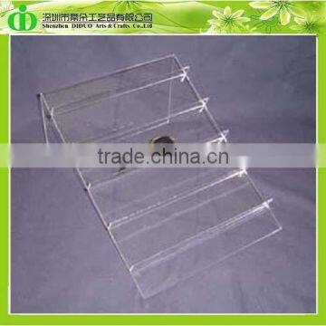 DDU-0013 ISO9001 Shenzhen Factory Wholesale SGS Test Transparent Glasses Display
