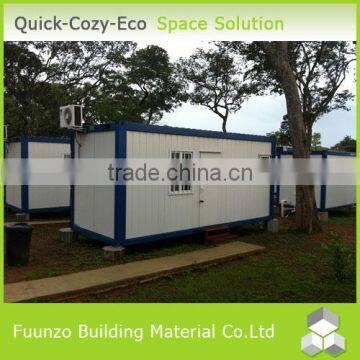 Quick Assembly Good Daylighting Easy to Install Customized Prefab Mobile Homes