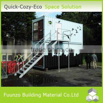 Eps Sandwich Wall Prefabricated Design Container House with Stariway