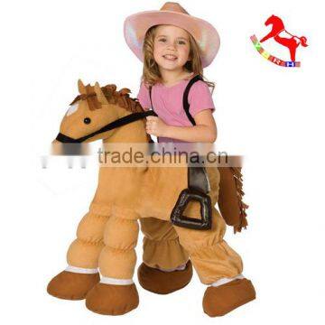 plush animal costume pony mascot for kids