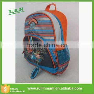 14" Inch Cartoon Design Boy School Bag