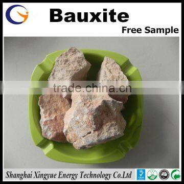 3-5mm Refractory 70% raw bauxite for cement industry