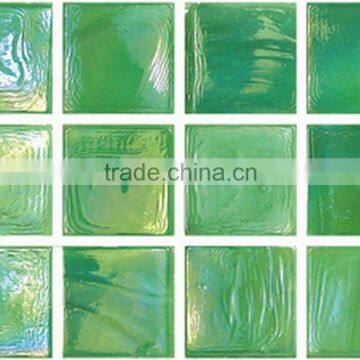 Ice Jade Series Iridescent Glass Mosaic tile for home interior decoration /wallpapers(PMGIJL077)