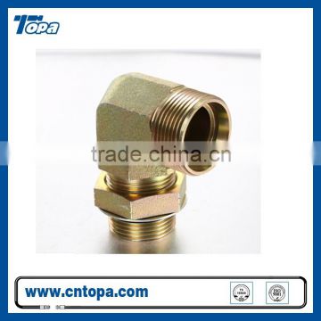 1CO9-OG/1DO9-OG UN/UNF Adapter Lock Nut Adjustable 90 degree elbow pipe fitting hydraulic