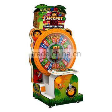 Carnival jungle redemption game machine