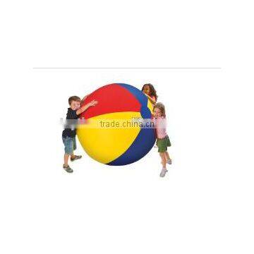 promotional eco friendly phthalate free giant inflatable 6 panel beach ball/ water ball/ water sport bounce ball