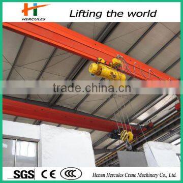 2 ton single girder bridge crane with electric hoist